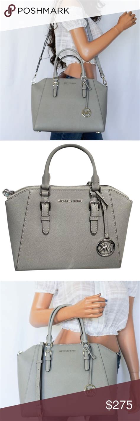 michael kors ciara grey|Michael Kors ciara satchel.